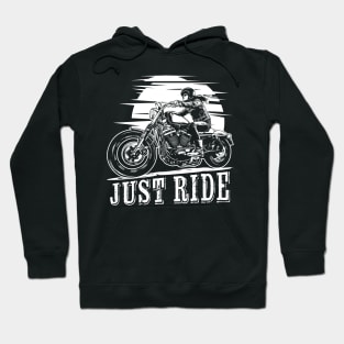 Just Ride Black Tazzum Hoodie